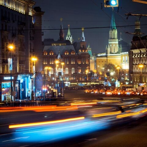 Street, city, building, and moscow
